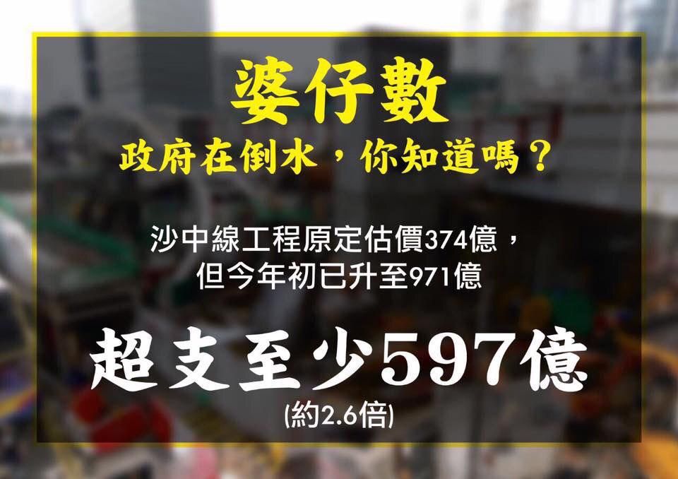 香港工程不斷超支
