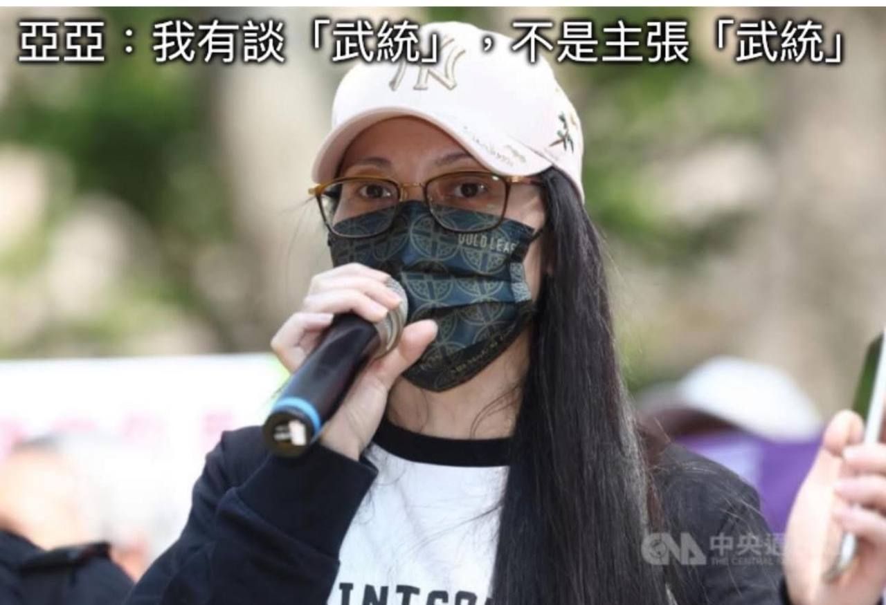 亞亞在台灣 武統